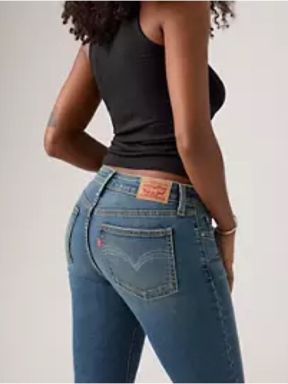 Levi's Women's Medium Blue Boot-Cut Jeans - Picture 3 of 12
